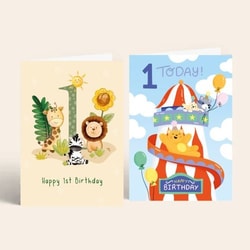 Example card for 1st