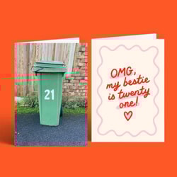 Example card for 21st