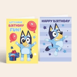Example card for Bluey