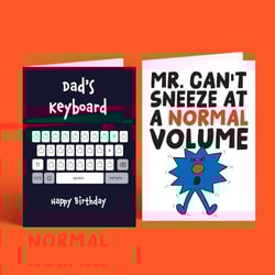 Example card for Dad