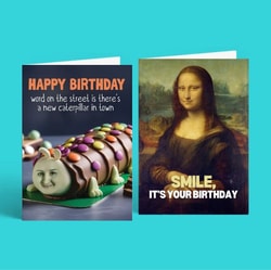 Example card for Face Swap