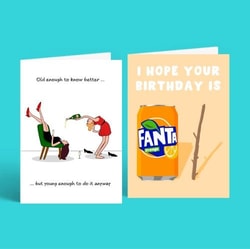 Example card for Funny