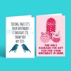 Example card for Naughty