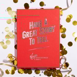 Example card for Christmas Experiences 